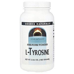L-Tirosina 100 g em Pó - Source Naturals