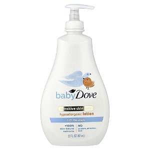 Loção Corporal Baby Dove Pele Sensível Hipoalergênica 591 ml - Dove