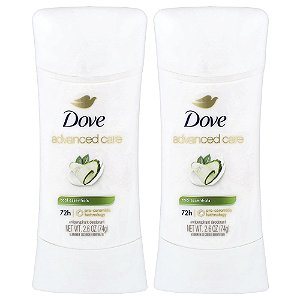 Desodorante Antitranspirante Advanced Care Cool Essentials 2 Unidades de 74 g - Dove
