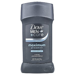 Desodorante Antitranspirante Men+Care Proteção Máxima Clean Comfort 74 g - Dove