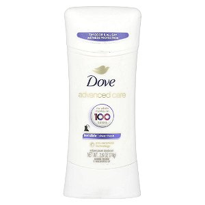 Desodorante Antitranspirante Advanced Care Invisible Sheer Fresh 74 g - Dove