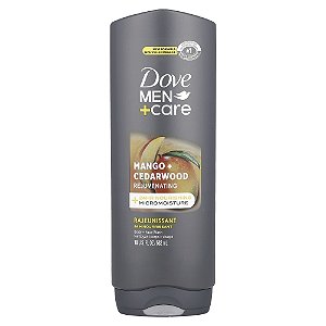 Sabonete Líquido Corpo e Rosto Men+Care Manga e Cedro 532 ml - Dove