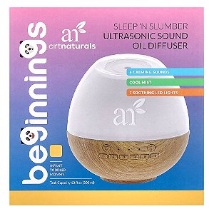 Difusor de Óleo Essencial Ultrassônico Sound 'N Slumber 1 Unidade - Artnaturals