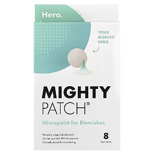 Adesivo de Micropontos para Espinhas Micropoint for Blemishes 8 Adesivos - Hero Cosmetics