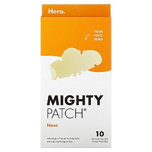 Adesivo Hidrocoloide para Nariz Mighty Patch Nose 10 Adesivos - Hero Cosmetics