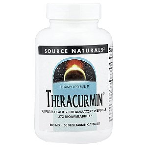 Curcumina Theracurmin 600 mg 60 Cápsulas Veganas - Source Naturals