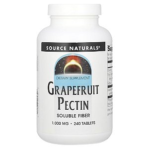 Pectina de Toranja 333 mg 240 Comprimidos - Source Naturals