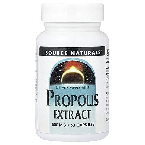 Extrato de Própolis 500 mg 60 Cápsulas - Source Naturals