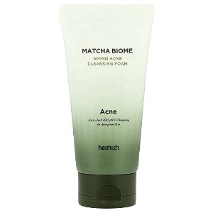 Espuma de Limpeza Facial com Aminoácidos Matcha Biome 150 g - Heimish