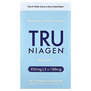 Nicotinamida Ribosídeo Age Better 150 mg 120 Cápsulas Veganas - True Niagen