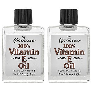 Óleo de Vitamina E 100% Puro 2 Unidades de 15 ml - Cococare