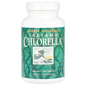 Clorela Yaeyama Chlorella 600 Comprimidos - Source Naturals