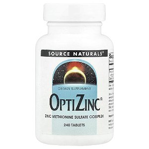 Zinco OptiZinc 240 Comprimidos - Source Naturals