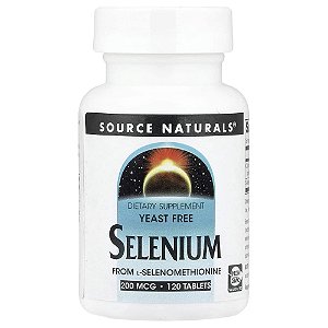 Selênio 120 Comprimidos - Source Naturals
