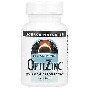 Zinco OptiZinc 60 Comprimidos - Source Naturals