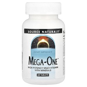 Multivitamínico Mega-One 60 Comprimidos - Source Naturals