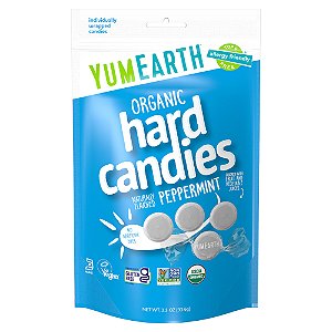 Balas duras orgânicas hortelã-pimenta 94 g - YumEarth