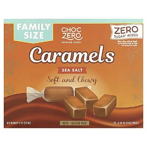 Caramelos Sal Marinho 255 g - ChocZero