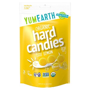 Balas Duras Orgânicos Limão Sorridente 94 g - YumEarth