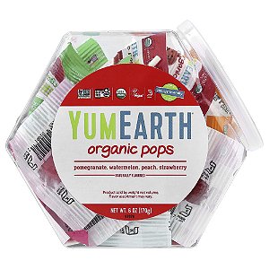Pirulitos Orgânicos 170 g - YumEarth