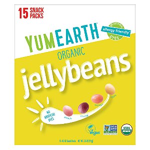 Jujubas Orgânicas 15 Pacotes 14 g Cada - YumEarth