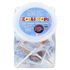 Pirulitos para Dentes Limpos Sortidos 147 g - Zollipops