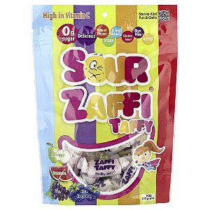 Sour Zaffi Taffin Frutas Sortidas 141 g - Zollipops