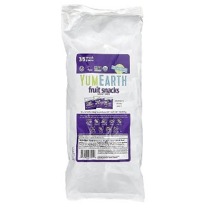 Lanches de Frutas Variados 35 Pacotes 20 g Cada - YumEarth
