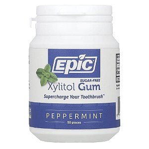 Goma de Mascar Hortelã 50 Unidades - Epic Dental