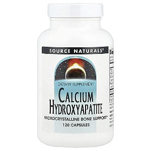 Hidroxiapatita de Cálcio 120 Cápsulas - Source Naturals
