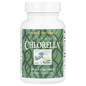 Clorela Yaeyama Chlorella 300 Comprimidos - Source Naturals