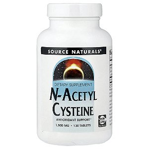 N-Acetil L-Cisteína NAC 1000 mg 120 Comprimidos - Source Naturals