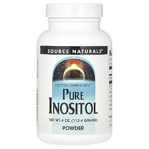 Inositol Puro em Pó 113 g - Source Naturals