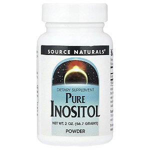 Inositol Puro em Pó 57 g - Source Naturals