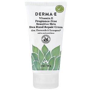 Creme Reparador para as Mãos Karité Pele Sensível Sem Perfume 56 g - DERMA E