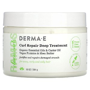 Clean Curls Tratamento Profundo para Reparo de Cachos 284 g - DERMA E