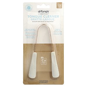 Raspador de Língua em Cobre 1 Unidade - Dr. Tung's