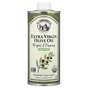 Azeite de Oliva Extravirgem Orgânico Bright & Spicy 750 ml - La Tourangelle