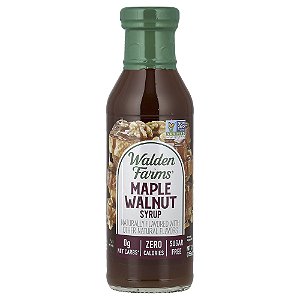 Xarope de Bordo com Nozes Maple Walnut Zero Calorias 355 ml - Walden Farms