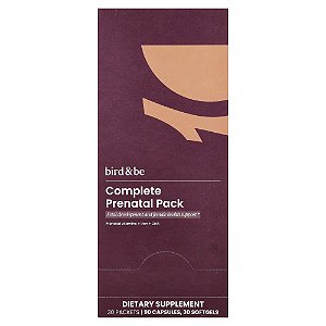 Suplemento Pré-Natal Completo 30 Sachês - Bird & Be