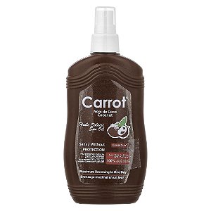 Óleo Acelerador de Bronzeamento Coco 200 ml - Carrot Sun