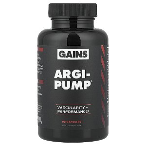 Argi-Pump Suporte a Vasodilatação 90 Cápsulas - GAINS