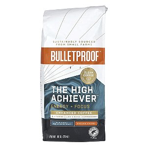 Coffee The Alta Achiever Moído Torra Média/Ecura 284 g - BulletProof