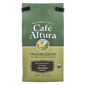 Café Orgânico Colômbia Moído Torrado Escuro 283 g - Cafe Altura