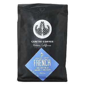 Francês Orgânico em Grãos Descafeinado Caramelo + Chocolate 340 g - Centri Coffee
