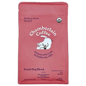 Social Dog Blend Moída Torra Média 340 g - Chamberlain Coffee