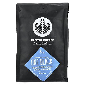 Organic One Black Caramelo + Chocolate em Grãos Descafeinado 340 g - Centri Coffee