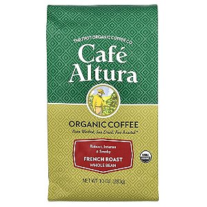 Café Orgânico em Grãos Torra Francesa 283 g - Cafe Altura