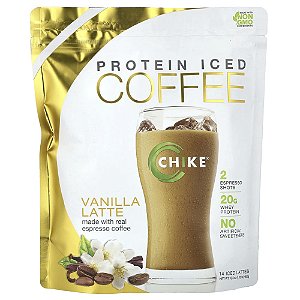 Café Gelado com Proteína Latte de Baunilha 462 g - Chike Nutrition