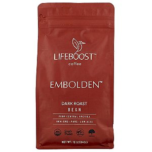 Café Embolden Grão Torra Escura 340 g - Lifeboost